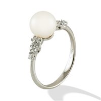 Anello Gemoro Donna in Oro bianco Diamante 0.15 Ct AP247BIA - AP247BIA